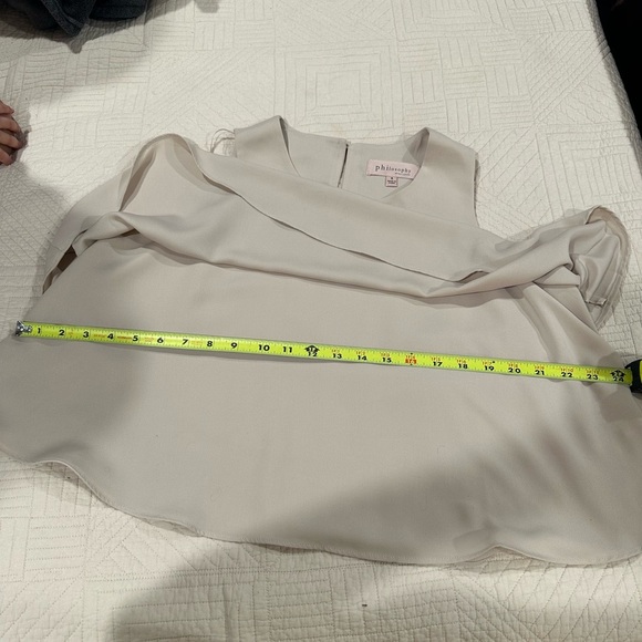 Philosophy Republic Clothing Women’s Tank Tops Small Sleeveless Double Layered - Picture 4 of 8